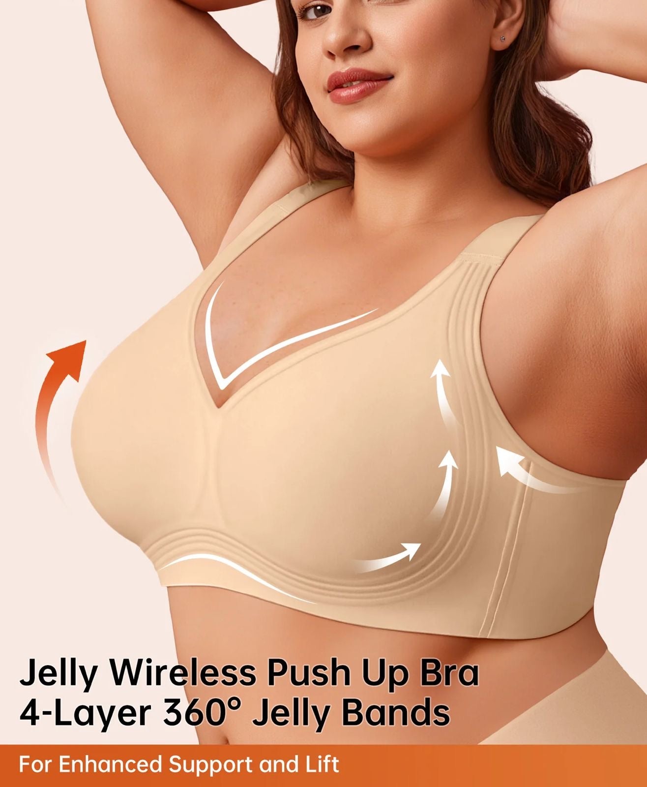 ULTRA-COMFORT WIRELESS JELLY BRA