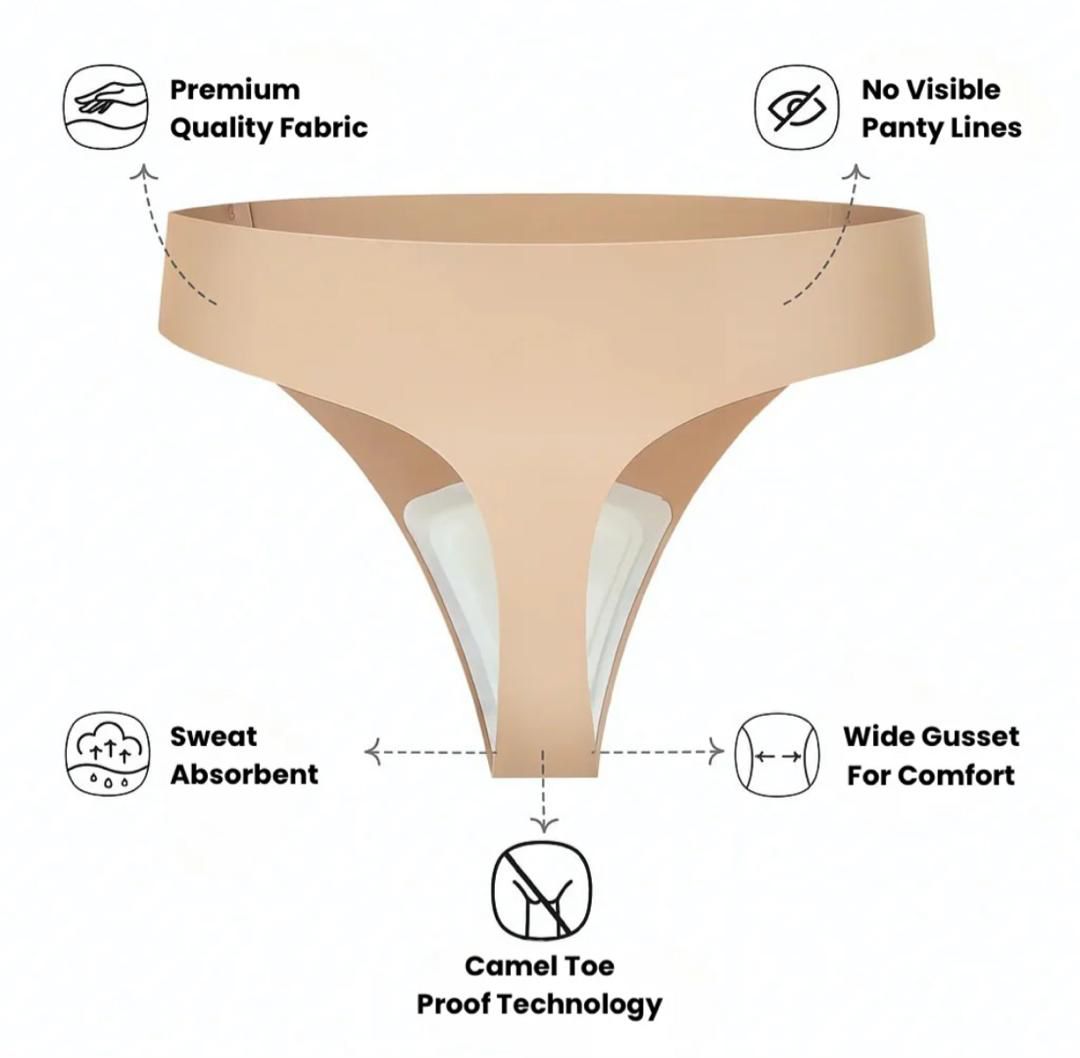 S&S Invisible Thong - High Rise