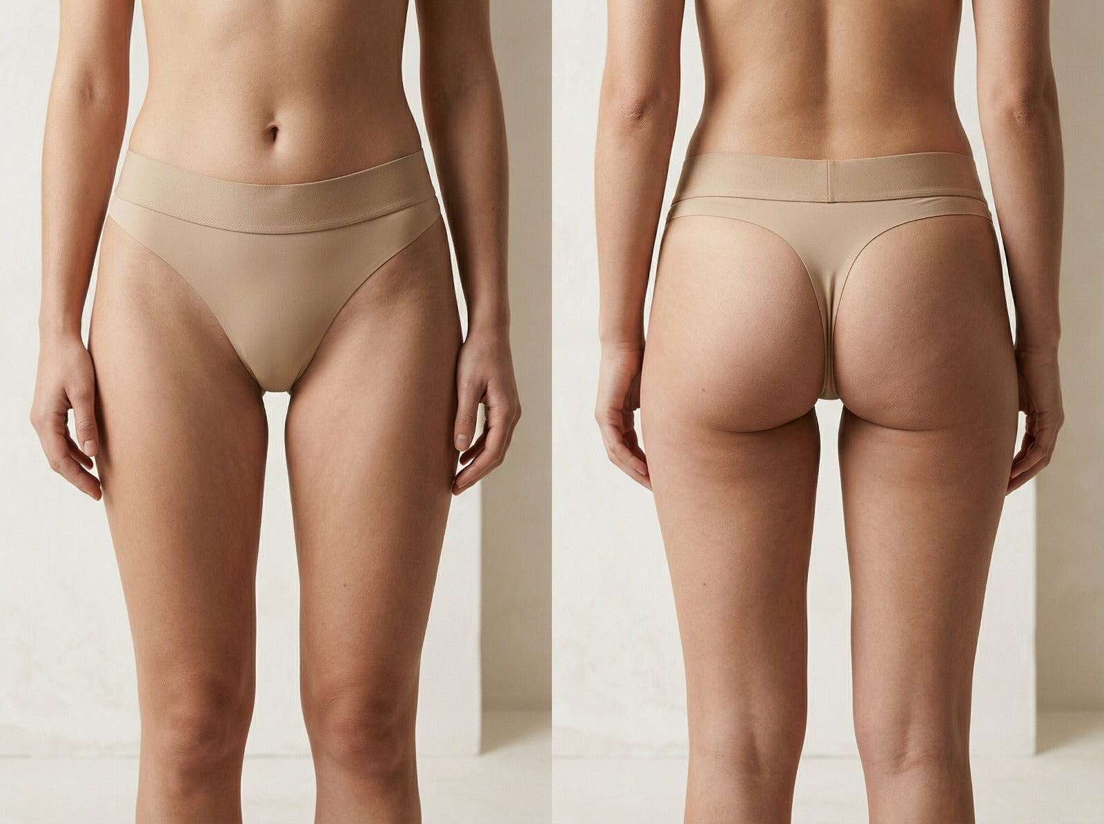 S&S seamless invisible thong