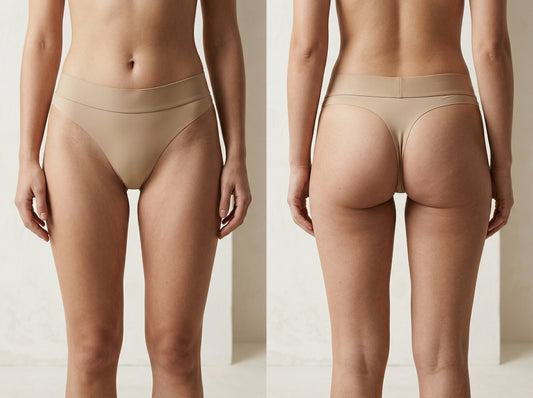 S&S seamless invisible thong