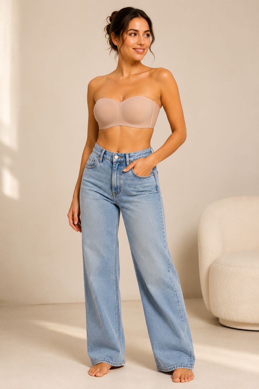 STRAPLESS INVISIBLE PUSH-UP BRA