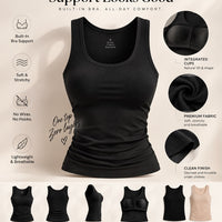 Built-In Bra Top Tank
