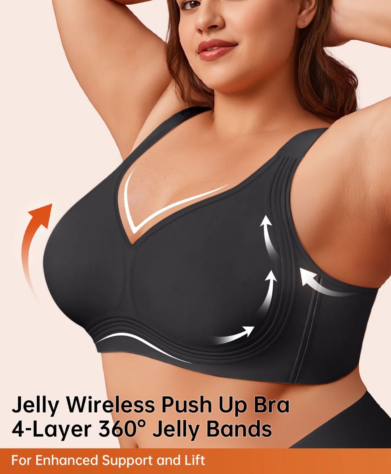 ULTRA-COMFORT WIRELESS JELLY BRA